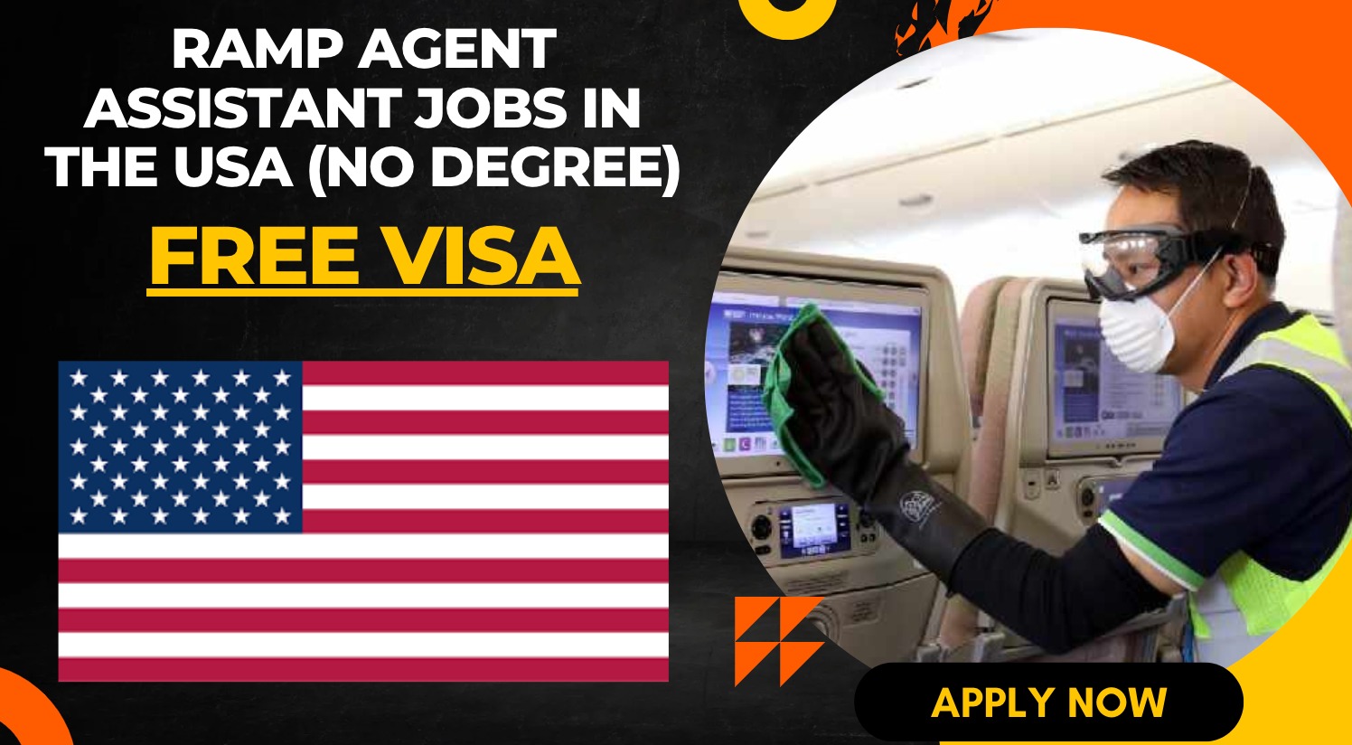 Ramp Agent Assistant Jobs in the USA (No Degree) Ramp Agent Assistant Jobs in the USA (No Degree)